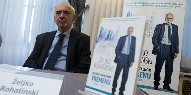 Zagreb, 121115.Novinarski dom.Predstavljanje knjige Zeljka Rohatinskog 