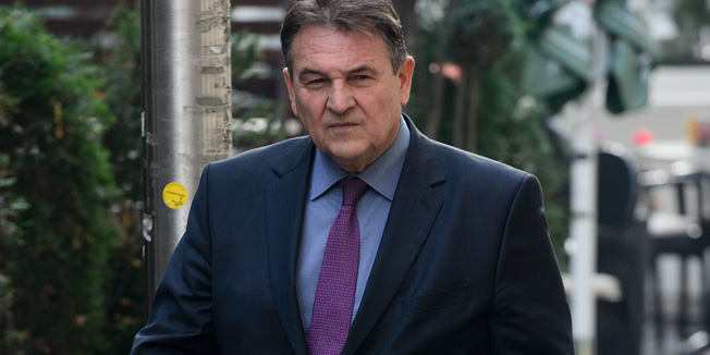 Zagreb, 171115.Radimir Cacic dosao je na Iblerov trg kako bi svoj mandat povjerio koaliciji Hrvatska raste.Foto: Damjan Tadic / CROPIX