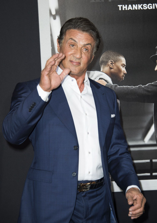 Actor/producer Sylvester Stallone  attends the Los Angeles World Premiere of New Line Cinema's and Metro-Goldwyn-Mayer 