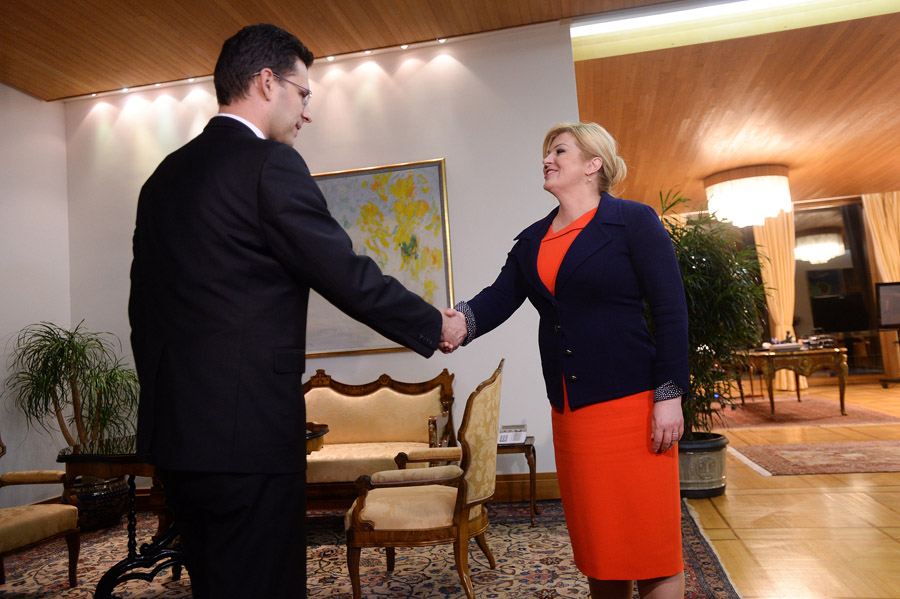 Božo Petrov i Kolinda Grabar Kitarović