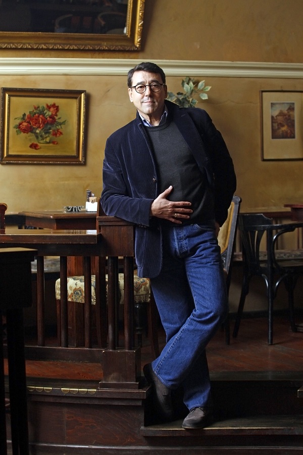 Zagreb, 260213.Kafic Kolding, Berislaviceva ulica.Portret direktora Baleta splitskog HNK Dinka Bogdanica.Na fotografiji: Dinko Bogdanic.Foto: Tomislav Kristo / CROPIX