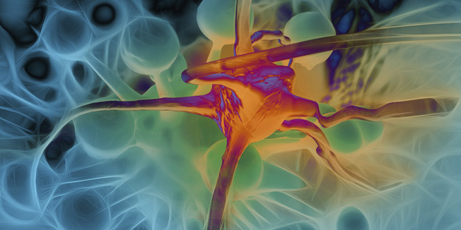 cancer cell made in 3d software