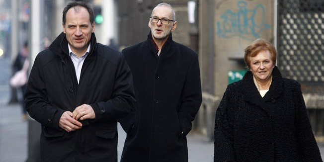 Zagreb, 191215.Smiciklasova,Most.Nastavak pregovora predstavnika Mosta, Hdz-a i Sdp-a.Na fotografiji: Robert Podolnjak.Foto: Ranko Suvar / CROPIX