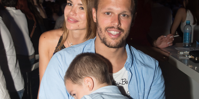 Split, 050715.Prokurative.Finalna vecer 55. Festivala zabavne glazbe Split 2015.Na fotografiji: Severina i Igor Kojic.Foto: Livio Andrijic / CROPIX