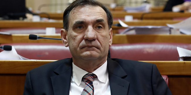 Zagreb, 051214.Trg svetog Marka.Odrzana je redovita sjednica Sabora.Na fotografiji: Nenad Stazic.  Foto: Damjan Tadic / CROPIX