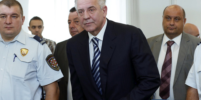 Zagreb, 160915.Zupanijski sud na Zrinjevcu.Nakon ljetne stanke ponovo pocelo sudjenje bivsem premjeru Ivi Sanaderu i drugima u slucaju Planinska.Foto: Damjan Tadic / CROPIX