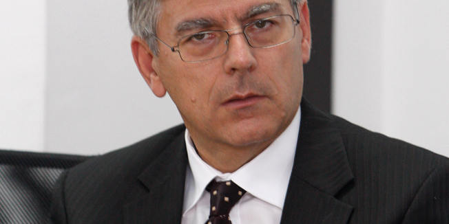 Zagreb, 160610.Ministarstvo zdravstva i socijalne skrbi, Ksaver 200a.Konferencija za medije ministra zdravstva Darka Milinovica povodom spajanja bolnica.Na fotografiji: Zeljko Reiner ravnatelj KBC Rebro.Foto: Ronald Gorsic / CROPIX