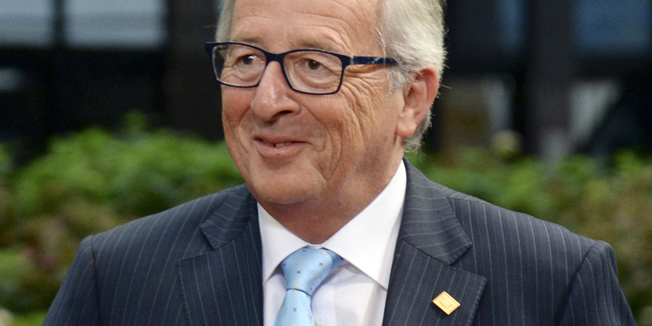 European Commission president-elect Jean-Claude Juncker arrives to attend an EU summit at the EU headquarters in Brussels on August 30, 2014. European leaders are set to fill two of the top jobs in Brussels, with Polish premier and Kremlin critic Donald Tusk favourite to become EU president amid deepening tensions with Russia. AFP PHOTO/THIERRY CHARLIER