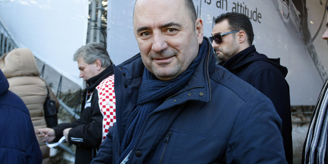 Zagreb, 040115.Crveni spust Sljeme.Poznati na utrci zenskog saloma Audi FIS Ski World Cup Vip Snow Queen Trophy 2015. na Sljemenu.Na fotografiji: Milijan Brkic.Foto: Tomislav Kristo  / CROPIX