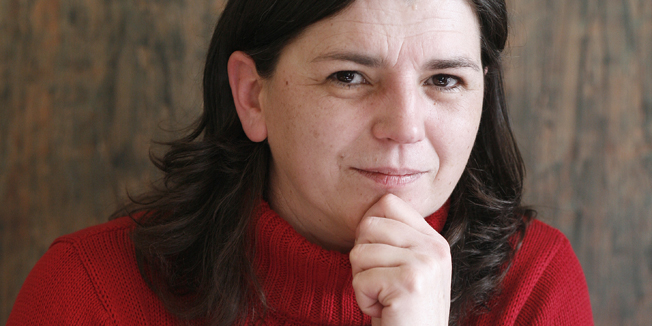 Zagreb, 301214.Koranska.Na fotografiji: Dr.sc. Karmen Margeta, profesorica koja je tuzila Fakultet kemijskog inzinjeringa.Foto: Biljana Gaurina / CROPIX