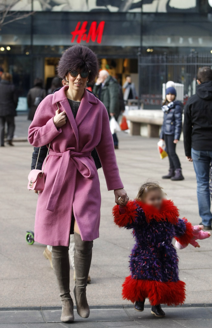 Zagreb, 100115. Cjetni trg.Poznati politicari i ljudi iz javnog zivota u Hrvatskoj na spici Cvjetnog trga.Na fotografiji: Olja Vori.Foto: Ranko Suvar / CROPIX