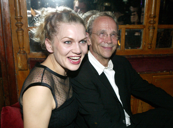 BERLIN - OCTOBER 23: Anna Loos and Joel Grey attend the opening night of new stage show 