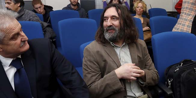 Zagreb, 040215.Zupanijski sud na Zrinjevcu.Glavna rasprava u predmetu protiv optuzenog Ivana Cehoka,Davora Patafte, Tomislava Kezelja,Narcise Huljev i Hrvoja Vojvode.Foto: Damjan Tadic / CROPIX