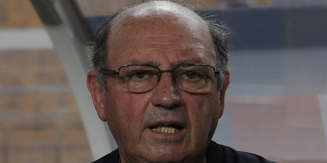SUWON, SOUTH KOREA - AUGUST 14:  Sergio Markarian, head coach of Peru poses during the international friendly match between South Korea and Peru at Suwon World Cup Stadium on August 14, 2013 in Suwon, South Korea.  (Photo by Chung Sung-Jun/Getty Images)