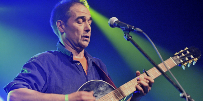 Zagreb, 050414.Tvornica kulture.Vlada Divljan i Ljetno kino odrzali su veceras tradicionalni,  drugi po redu proljetni koncert.Foto: Srdjan Vrancic / CROPIX