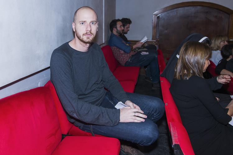 Zagreb, 061114.U kazalistu Mala scena premijerno je izvedena predstava Toma Stopparda naziva Prava stvar. Predstavu je rezirao Ivica Simic,  Jelena Veljaca i Drazen Cucek u glavnim su ulogama.Na fotografiji: Ivan Veljaca.Foto: Neja Markicevic / CROPIX