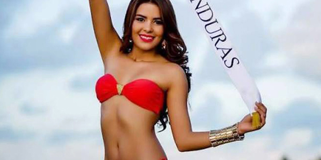 (FILE) Undated picture of Miss Honduras, Maria Jose Alvarado, who disappeared on November 13, 2014 with her sister. The family of the reigning Miss Honduras pleaded with police Monday to find their teenage daughter, who was abducted just days before she was set to fly to London for the Miss World contest. Maria Jose Alvarado, 19, and sister Sofia Trinidad have not been heard from since they vanished Thursday outside the northern city of Santa Barbara, and all signs are that the siblings have been kidnapped.   AFP PHOTO/STR MAXIMUM QUALITY AVAILABLE