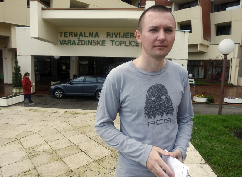 Varazdinske Toplice, 181114Ukrajinski vojnici na rehabilitaciji u Varzdinskim Toplicama.Foto: Zeljko Hajdinjak / Cropix