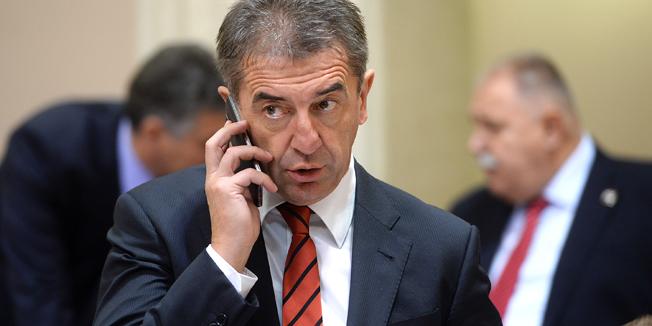 Zagreb, 191114. Markov trg.Sabor.Redovita sjednica Sabora s prijedlogom izmjena i dopuna Drzavnog proracuna Republike Hrvatske za 2014. godinu.Na fotografiji: Darko Milinovic.Foto: Goran Mehkek / CROPIX