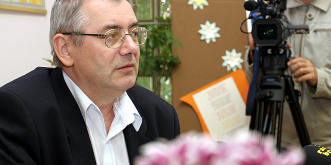 slavonski brod 310507velecasni ivan miklenic glavni urednik glasa koncila na susretu suvremena misija medija u katehetskom sentrumedijifoto:danijel soldo / cropix