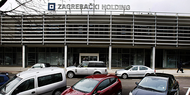 Zagreb, 250314.Vukovarska ulicaZgrada Zagrebackog holdinga.Foto: Ranko Suvar / CROPIX.
