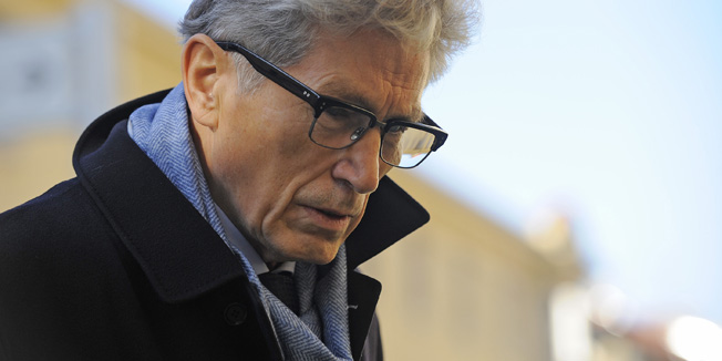 Sibenik, 191214.Na Opcinskom sudu u Sibeniku danas je zapocelo ponovljeno sudjenje zagrebackom poduzetniku Tomislavu Horvatincicu za izazivanje pomorske nesrece u kojoj je smrtno stradalo dvoje talijanskih drzavljana.Na fotografiji: Tomislav Horvatincic u pratnji odvjetnika  Baice ,Miljevica i Dosena .Foto: Niksa Stipanicev / CROPIX