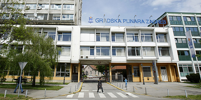 Zagreb, 050514.Radnicka ulica.Zgrada Gradske plinare Zagreb.Foto: Ranko Suvar / CROPIX