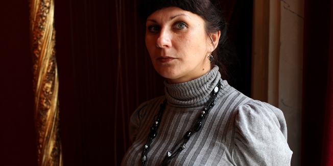 Osijek, 020610. HNK.Knjizevnica Ivana Sojat Kuci. Foto: Vlado Kos / CROPIX