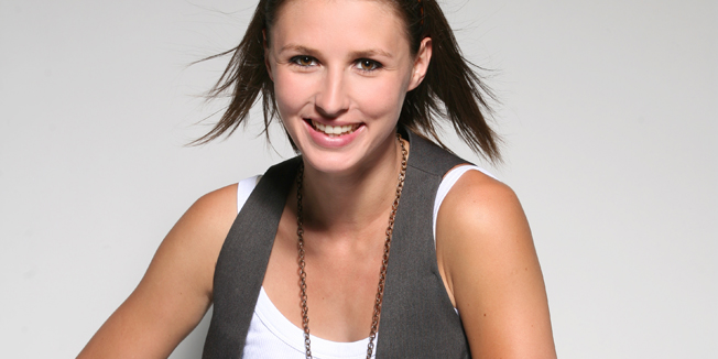 Zagreb, 130709.Studio EPH.Tamara Loos, mlada radijska i televizijska voditeljica. Na HRT2 vodi emisiju Vip music.Foto: Biljana Gaurina / CROPIX 