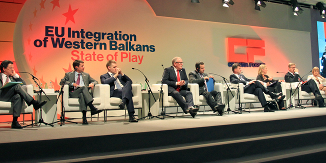 Dubrovnik, 110714. Na prvom panelu  drugog dana  Croatia Foruma na temu 