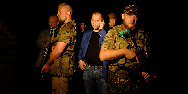 TOPSHOTSSelf-proclaimed Prime Minister of the pro-Russian separatist 