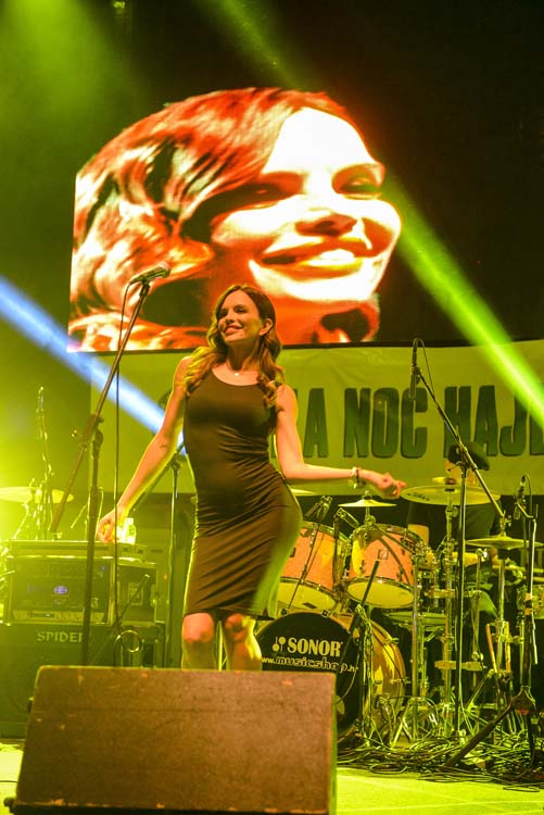 Dubrovnik,190714.Veceras je odrzana tradicionalna Bila noc u Slanome gdje je glavna zvijezda veceri bila Severina.Foto: Tonci Plazibat / CROPIX