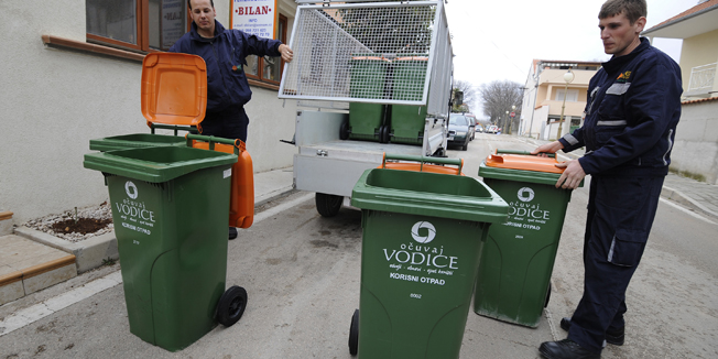 Vodice, 060313.Grad Vodice i komunalna tvrtka Lec u projektu 