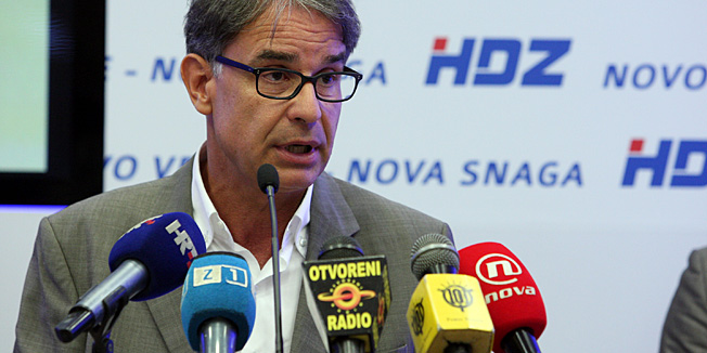 Zagreb, 280714.Sredisnjica HDZ-a.Press konferencija pod nazivom 