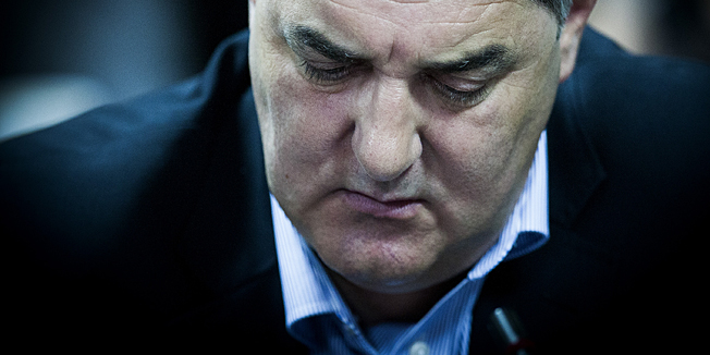 Split, 250814.Zgrada Banovine.Sjednica gradskog vijeca Grada Splita.Na fotografiji: Ivo Baldasar.Foto: Ante Cizmic / CROPIX