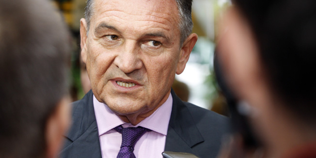 Varazdin, 060914.Inicijativa za osnivanje Narodne stranke - reformisti odrzali su konferenciju za novinare.Na fotografiji: Radimir Cacic.Foto: Zeljko Hajdinjak / Cropix