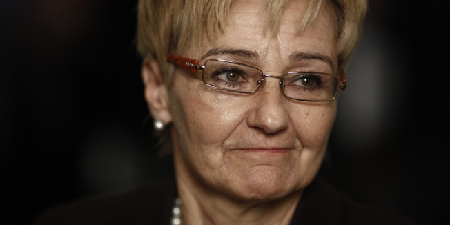 Zagreb, 031210.Agencija za zastitu okolisa pustila je u rad Informativni centar za gradjane smjesten u sjedistu agencije na Trgu M. Tita 8.Na slici: Savka Kucar Dragicevic, ravnateljica agencije.Foto: Dragan Matic / Cropix