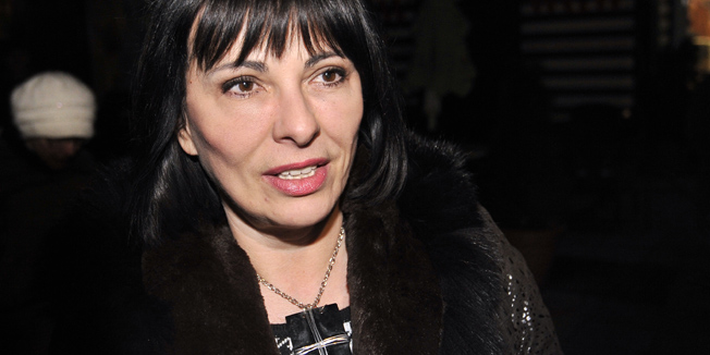 Zagreb, 050214.U prostorijama SDP-a na Iblerovom trgu odrzava se sastanak predsjednistva SDP-a.Na fotografiji: Marina Lovric Merzel, sisacka zupanica dolazi na sastanak.Foto: Bruno Konjevic / CROPIX