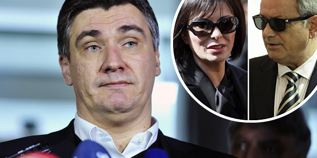 Zagreb, 090414.Zasjedanje predsjednistva SDP-a na Iblerovom trgu u stranackim prostorijama. Za danasnje zasjedanje najavljena je rasprava o slucajevima Zeljko Sabo i Marina Lovric Merzel.Na fotografiji: predsjednik SDP-a Zoran Milanovic daje izjavu za medije nakon zasjedanja.Foto: Boris Kovacev / CROPIX