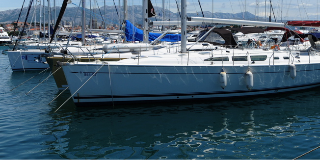 Split, 120613.Brodovi privezani u splitskoj ACI marini nad kojima je pokrenut ovrsni postupak od strane drzave.Na fotografiji: brod Mikula mali.Foto: Paun Paunovic / CROPIX