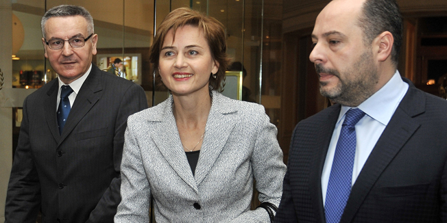 Zagreb, 130315.Zamjenica gradonacelnika Sandra Svaljek, u hotelu Sheraton, otvorila je Prvi simpozij o zdravstvenim ustanovama grada Zagreba.Foto: Bruno Konjevic / CROPIX