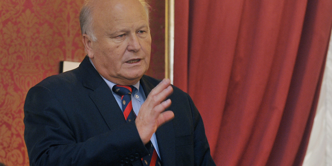 Zagreb, 300414.Banski dvori, Markov trg.Jutros, s pocetkom u 10 sati, u Banskim je dvorima zapocela nova sjednica Vlade Republike Hrvastke. Na fotografiji: Slavko Linic, ministar financija.Foto: Bruno Konjevic / CROPIX