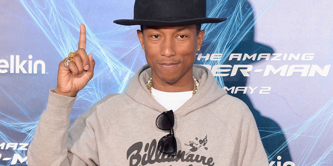 NEW YORK, NY - APRIL 24: Musician Pharrell Williams attends 