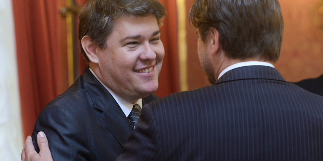 Zagreb, 080514.Markov trg.Redovita sjednica Hrvatske vlade.Na fotografiji: Boris Lalovac.Foto: Goran Mehkek / CROIX