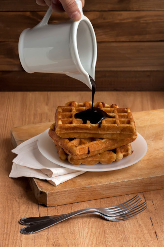 Waffles and Chocolate