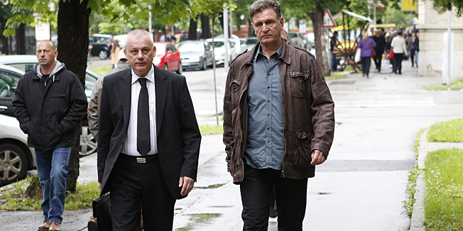 Slavonski Brod, 160514Na Opcinskom sudu odrzano pripremno rociste za sudjenje Stojanu Matavulju zbog izazivanja prometne nesrece u kojoj je poginula glumica Dolores Lambasa.Na fotografiji: Stojan Matavulj.Foto: Danijel Soldo / CROPIX