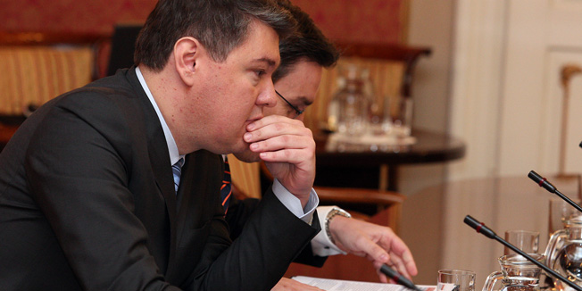 Zagreb, 150514.Vlada.Odrzana redovita sjednica Vlade Republike Hrvatske.Na fotografiji: Boris Lalovac.Foto: Davor Pongracic / CROPIX