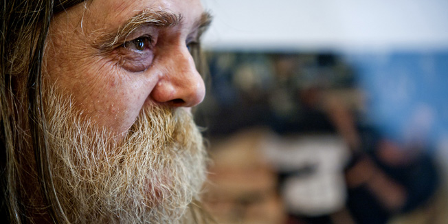 Samobor, 230912.U Galeriji Lang u Samoboru otvorena je izlozba umjetnika Borisa Demura, koju je fotografirao Damian Nenadic, a pod pokroviteljstvom Nedjeljnog Jutarnjeg.Na fotografiji: Boris Demur.Foto: Neja Markicevic / CROPIX