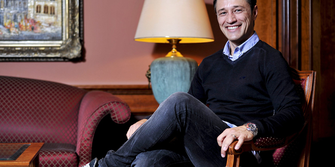 Zagreb, 051014. Izbornik hrvatske nogometne reprezentacije Niko Kovac, fotografiran u hotelu As.Foto: Boris Kovacev / CROPIX