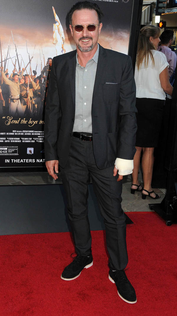 17 September 2014 - Westwood, California - David Arquette. 